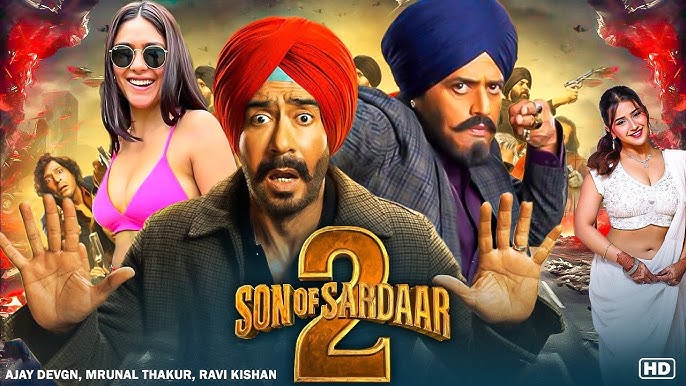 Son of Sardaar 2 (2025) Hindi ORG Movie HDRip